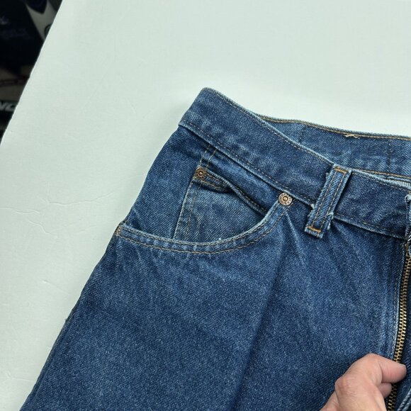 Vintage Sears Genuine Roebucks mens denim jeans size 33x32 (30x32) 50124 - Picture 7 of 16